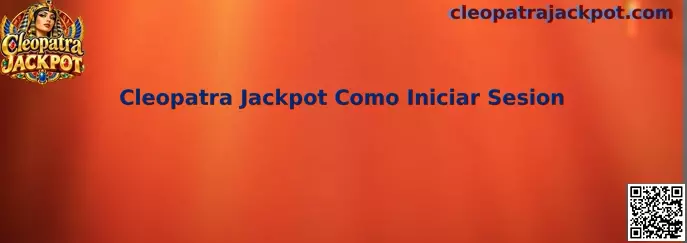 Referencia visual del tutorial para iniciar sesión y localizar Cleopatra Jackpot