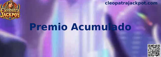 Referencia visual del Premio Acumulado en Cleopatra Jackpot